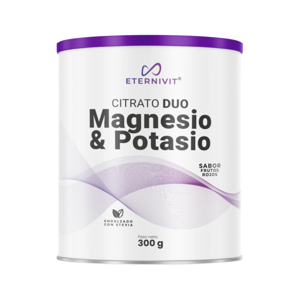 Citrato Duo Magnesio y Potasio 300g - frutos rojos