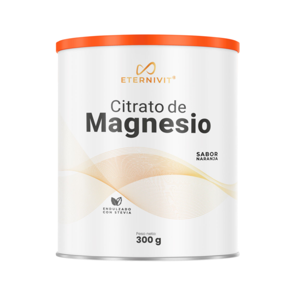 Citrato de Magnesio 300g - Sabor Naranja